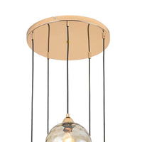 LÚZETE - LAMPADA A SOFFITTO 5 LUCI NERIUM