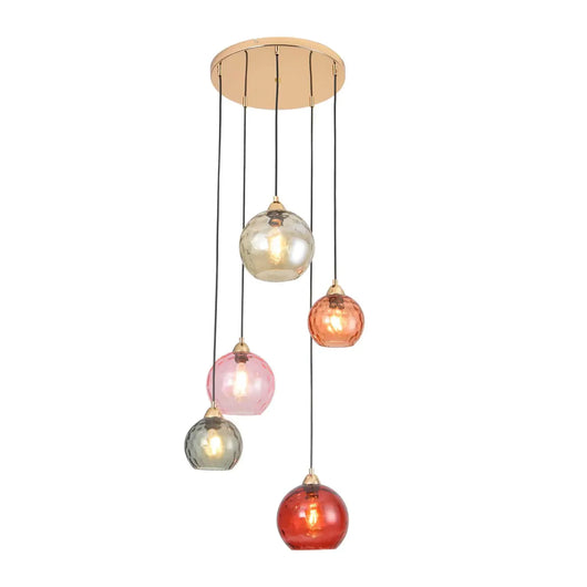 LÚZETE - LAMPADA A SOFFITTO 5 LUCI NERIUM