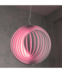 Lampada A Sospensione 3d Geometrico Cerchio E27 Lampada Regolabile Pendente Lp-85b         