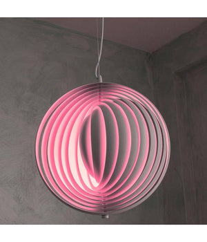 Lampada A Sospensione 3d Geometrico Cerchio E27 Lampada Regolabile Pendente Lp-85b         