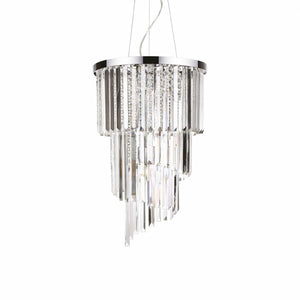 Lampada A Sospensione Carlton Sp8 Cromo Ideal-Lux