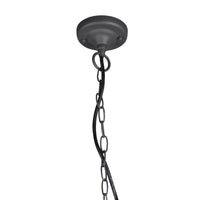 LÚZETE - LAMPADA A SOSPENSIONE DA ESTERNO E27 IP44 ANTRACITE TULSI