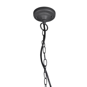 LÚZETE - LAMPADA A SOSPENSIONE DA ESTERNO E27 IP44 ANTRACITE TULSI