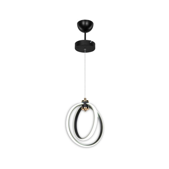 Lampada a sospensione Felicia due cerchi Led ASZ1591