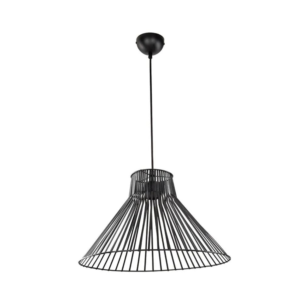 Lampada a sospensione filo metallico Panama MDL4135 colore nero