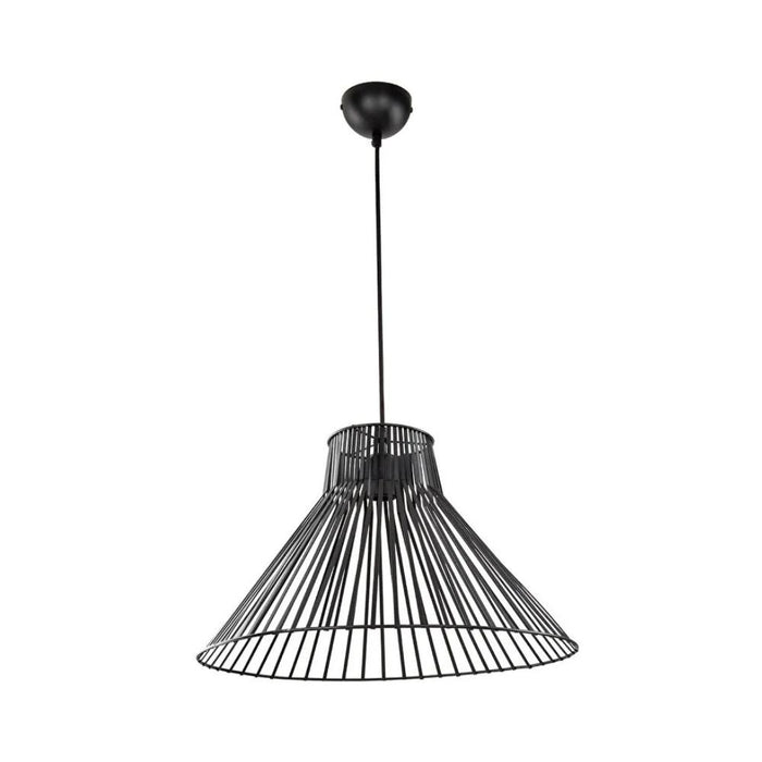 Lampada a sospensione filo metallico Panama MDL4135 colore nero