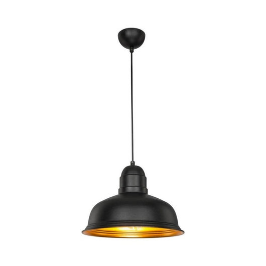 Lampada a sospensione Kumbet MDL3053 metallo nero interno oro