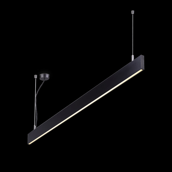 Lampada A Sospensione Linus Sp 4000k Bk Ideal-lux