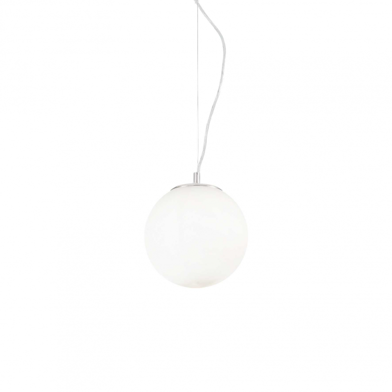 Lampada A Sospensione Mapa Bianco Sp1 D20 Ideal-Lux