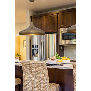 Lampada a sospensione metallo Navada ASZ1345 colore bronzo