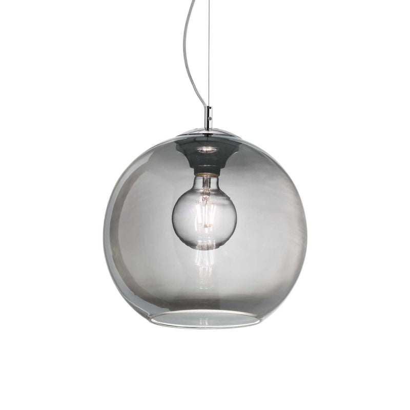 Lampada A Sospensione Nemo Sp1 D40 Fume' Ideal-Lux