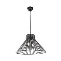 Lampada a sospensione Panama MDL4135 filo metallico nero