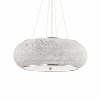 Lampada A Sospensione Pasha' Sp14 Cromo Ideal-Lux