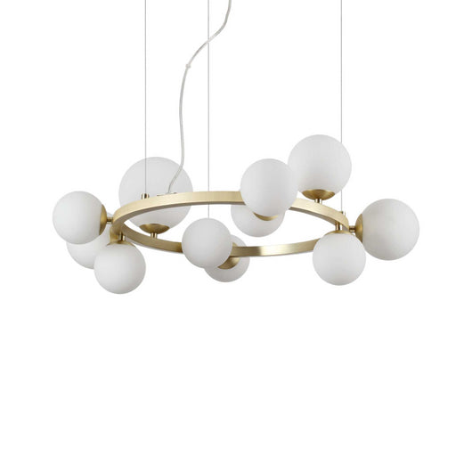 Lampada A Sospensione Perlage Sp11 Bianco Ideal-Lux