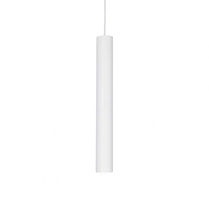Lampada A Sospensione Tube Sp D6 Bianco Ideal-Lux