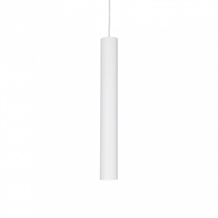 Lampada A Sospensione Tube Sp D6 Bianco Ideal-Lux