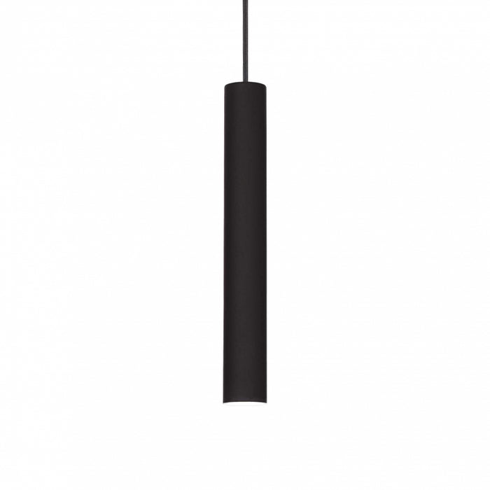 Lampada A Sospensione Tube Sp D6 Nero Ideal-Lux
