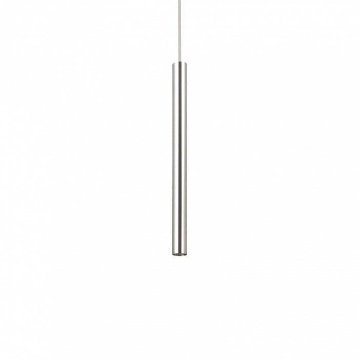 Lampada A Sospensione Ultrathin Sp D040 Round On-Off Cromo Ideal-Lux