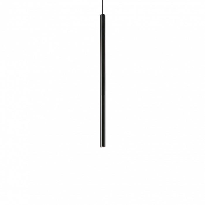 Lampada A Sospensione Ultrathin Sp D040 Round On-Off Nero Ideal-Lux