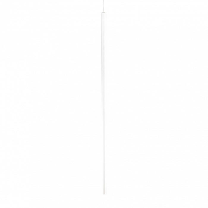 Lampada A Sospensione Ultrathin Sp D100 Round On-Off Bianco Ideal-Lux