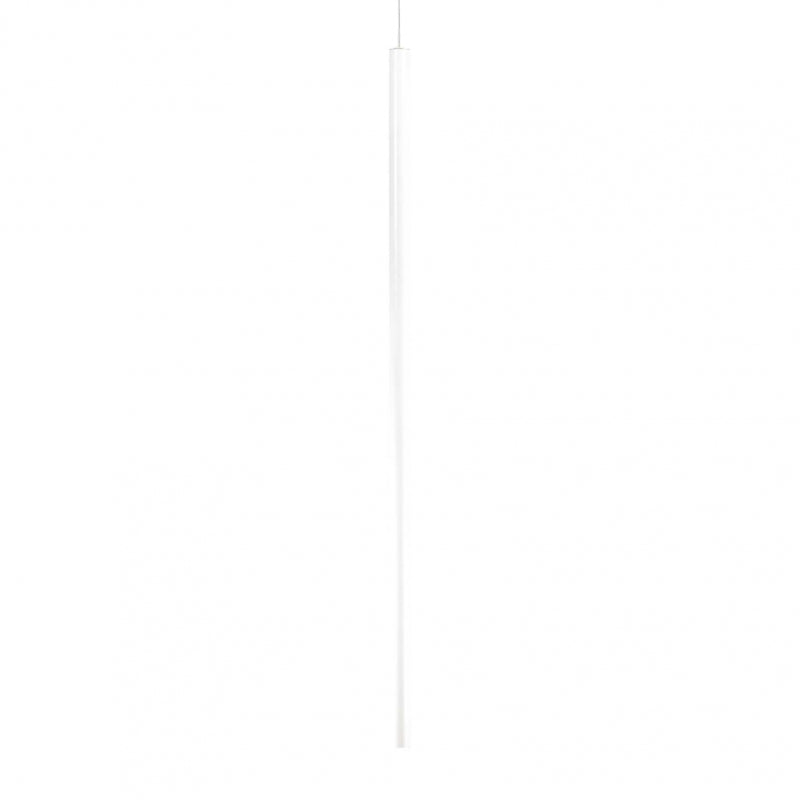 Lampada A Sospensione Ultrathin Sp D100 Round On-Off Bianco Ideal-Lux
