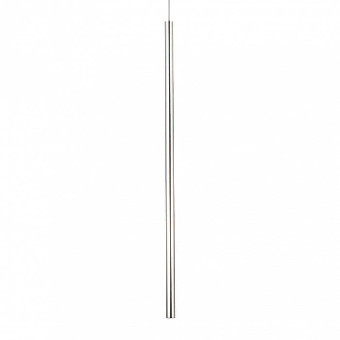 Lampada A Sospensione Ultrathin Sp D100 Round On-Off Cromo Ideal-Lux