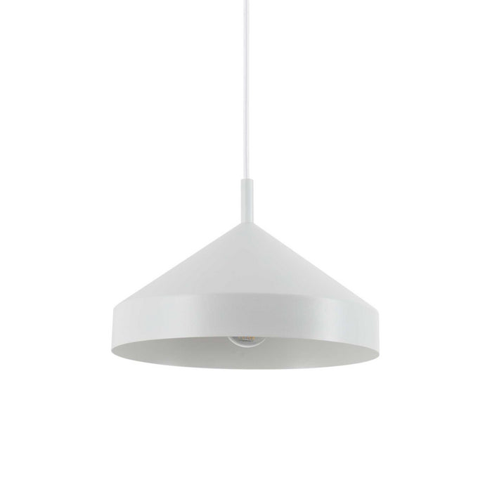 Lampada A Sospensione Yurta Sp1 D30 Bianco Ideal-Lux