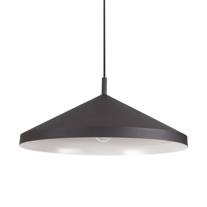 Lampada A Sospensione Yurta Sp1 D50 Nero Ideal-Lux