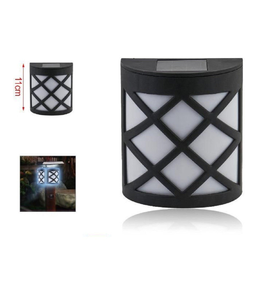 Lampada Ad Energia Solare Applique Da Muro Parete A Led 11 Cm Giardini 2003001         
