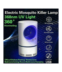 Lampada Anti Zanzare Insetti Mosche Zanzariera Elettrica Usb Led Aspiratore Fan         