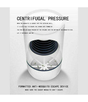 Lampada Anti Zanzare Insetti Mosche Zanzariera Elettrica Usb Led Aspiratore Fan         