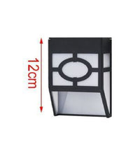 Lampada Applique Ad Energia Solare Da Muro Parete Led 12 Cm Per Giardini 2003002         