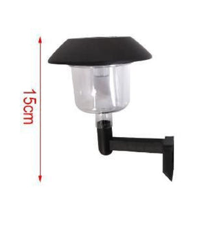 Lampada Applique Ad Energia Solare Da Parete Led 15 Cm Giardino Esterni 2003000         