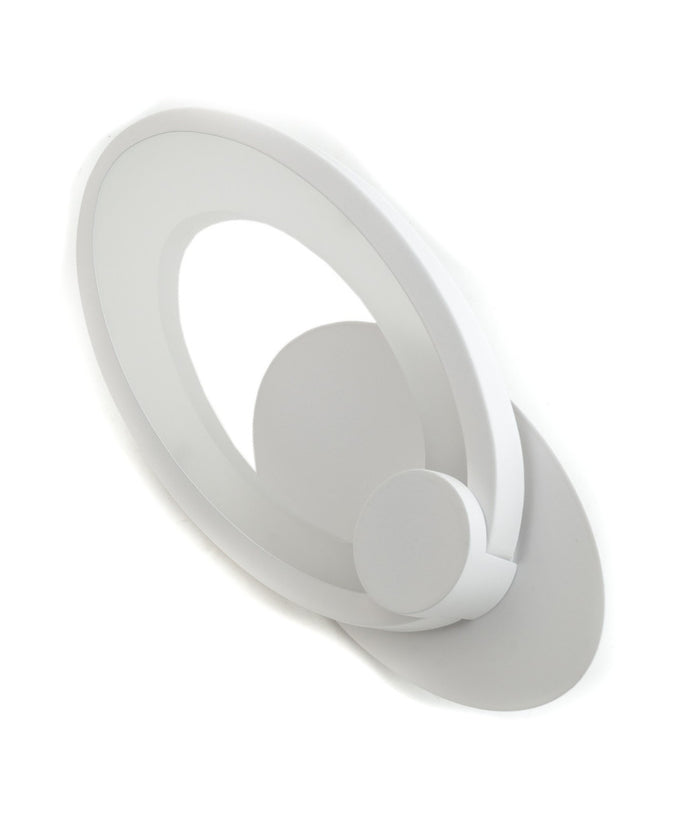 Lampada Applique Led Parete Muro Ovale 10w Driver Incluso 220v Luce Fredda 6500k         