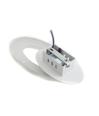 Lampada Applique Led Parete Muro Ovale 10w Driver Incluso 220v Luce Fredda 6500k         