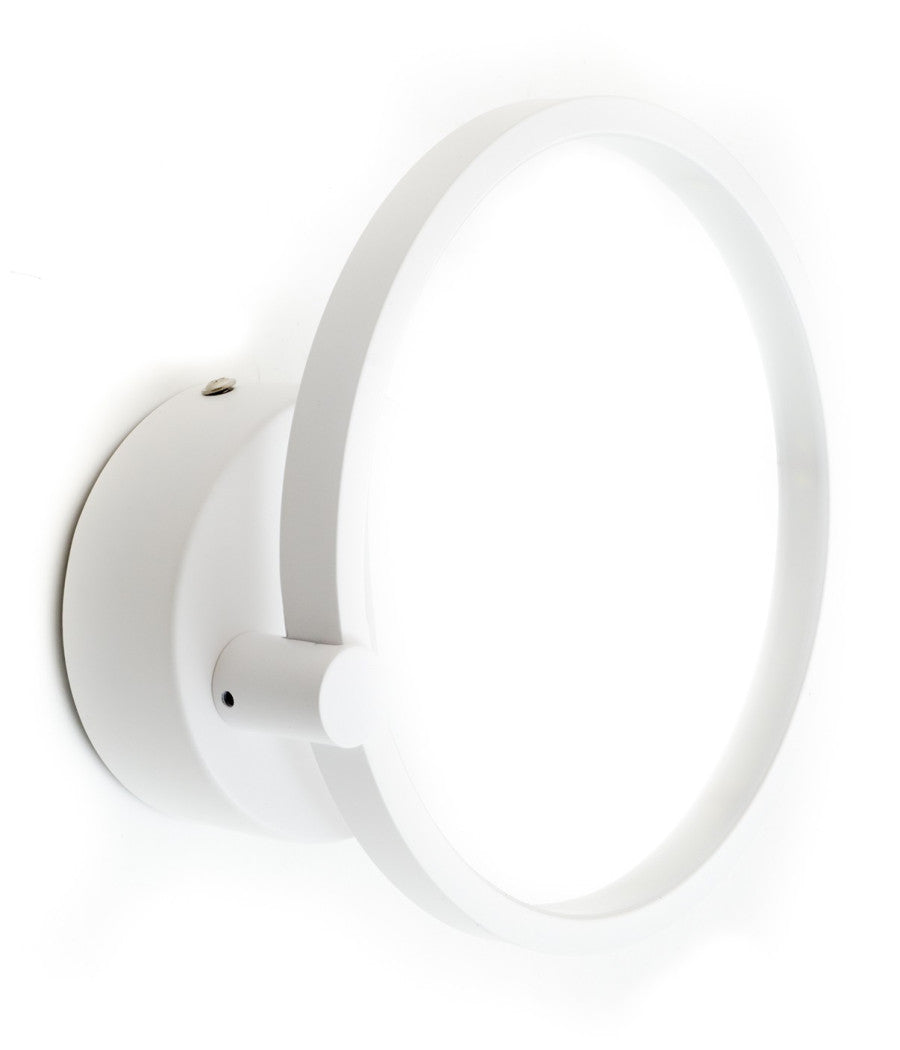 Lampada Applique Led Parete Muro Tonda Circolare Fris 3172 Driver Incluso 220v         