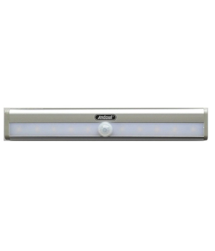 Trade Shop - Lampada Da Parete A Induzione 10led Con Sensore Di Movimento Per Armadi Q-led100 -