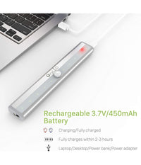 Trade Shop - Lampada Da Parete A Induzione 10led Con Sensore Di Movimento Per Armadi Q-led100 -