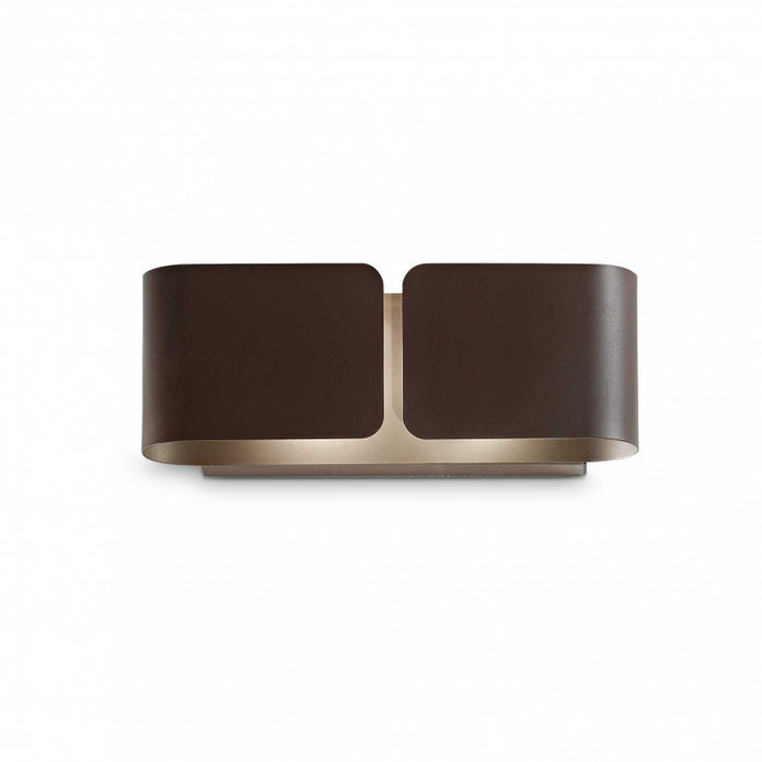 Lampada Da Parete Clip Ap2 Mini Coffee Ideal-Lux