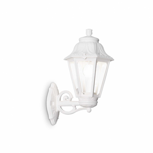 Lampada Da Parete Dafne Ap1 Big Bianco Ideal-Lux