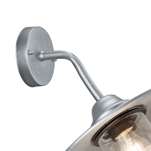 LÚZETE - LAMPADA DA PARETE ESTERNA E27 IP44 ZINC TULSI