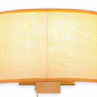 LÚZETE - LAMPADA DA PARETE IN RATTAN E27 SAMANTHA