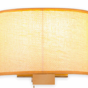 LÚZETE - LAMPADA DA PARETE IN RATTAN E27 SAMANTHA