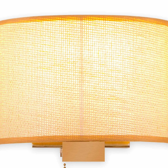 LÚZETE - LAMPADA DA PARETE IN RATTAN E27 SAMANTHA