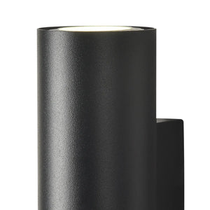 LÚZETE - LAMPADA DA PARETE NERA GU10 ADARA