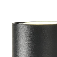 LÚZETE - LAMPADA DA PARETE NERA GU10 ADARA