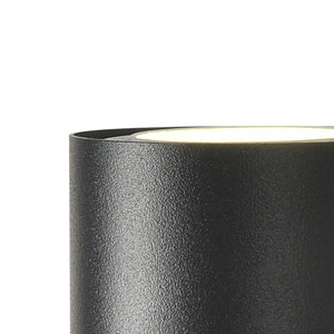 LÚZETE - LAMPADA DA PARETE NERA GU10 ADARA