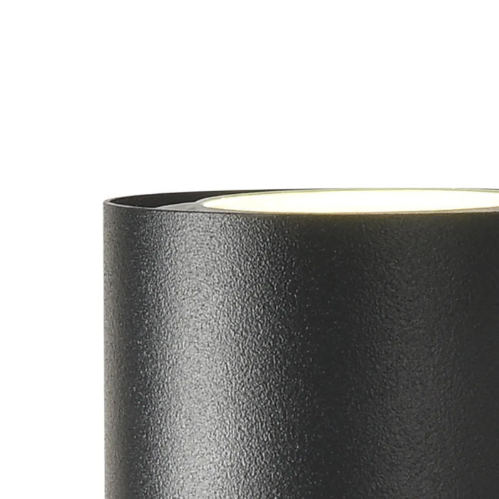 LÚZETE - LAMPADA DA PARETE NERA GU10 ADARA