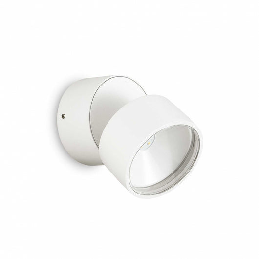 Lampada Da Parete Omega Ap Round Bianco 4000K Ideal-Lux