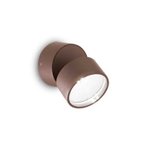 Lampada Da Parete Omega Ap Round Coffee 4000K Ideal-Lux
